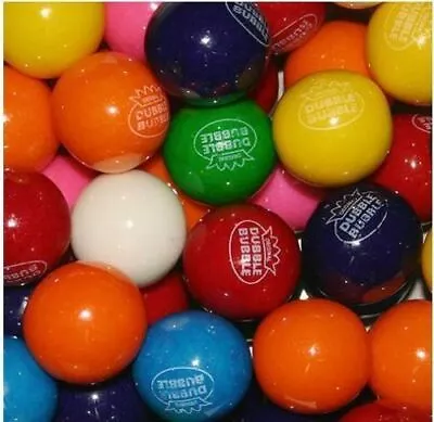  3 Pounds Of Assorted Flavor 1  Gumballs For Bulk Vending Machines Dubble Bubble • $22.29