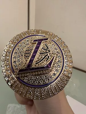 Los Angeles Lakers 2020 NBA World Championship Ring Replica Paperweight • $209.99