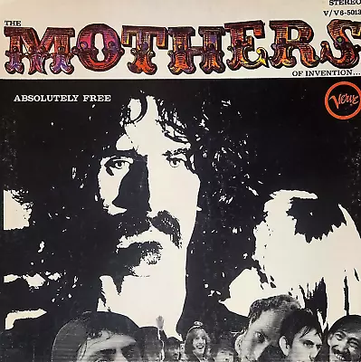 THE MOTHERS OF INVENTION - Absolutely Free 1967 MGM (G-/VG+) ORIGINAL INSERTS! • $32