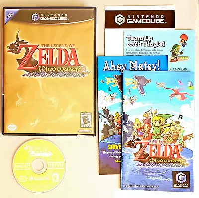 LEGEND OF ZELDA: THE WIND WAKER (Nintendo GameCube 2003) CIB Complete TESTED • $80