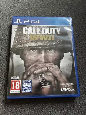 Call Of Duty: WWII - PS4 PLAYSTATION 4 PS5 5 PAL UK COD WW2 Free P&P 🔥 • £9.99