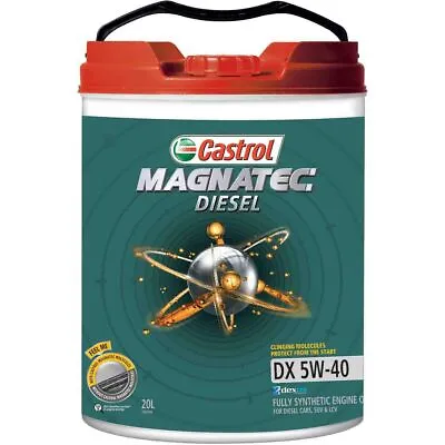 Castrol MAGNATEC 5W-40 Diesel DX Engine Oil 20L 3384168 • $209.06