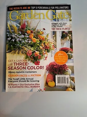 Garden Gate Magazine September October 2023 Three Season Color Gardening Tips • $10