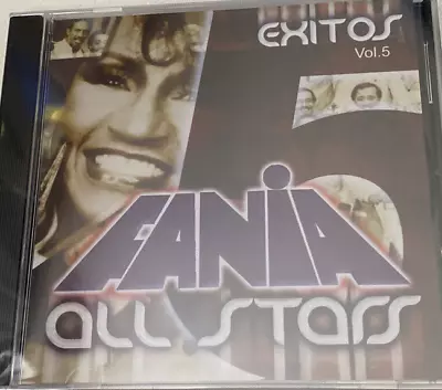FANIA ALL STARS Exitos Vol. 5 CD JOHNNY PACHECO CELIA CRUZ HECTOR LAVOE More! • $12.99