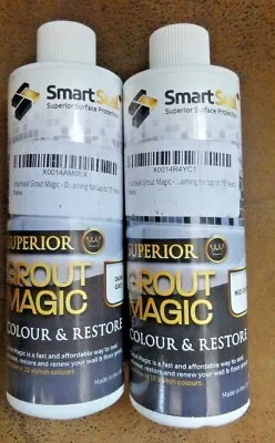 Smartseal Grout Magic - Mid Grey 237ml Colour & Restore • £22.99