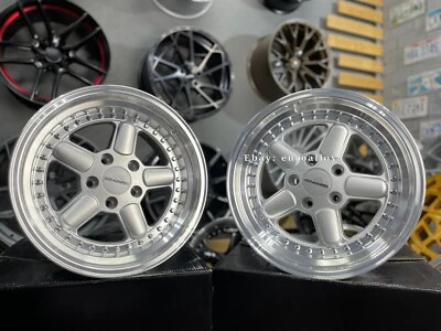 $1517.51 • Buy New 17 Inch 5x120 AC SCHNITZER TYPE 1 DEEP DISH Style Wheels For BMW E36 E34 E90