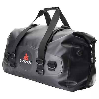 Tusk Dry Large Duffel Bag-Top Load Black -44 Litre • $79.99