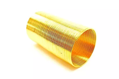 60 Coils Ring Memory Wire - 20mm - Gold Plated - Rings Wine Glass ECT - P00965 • £2.99