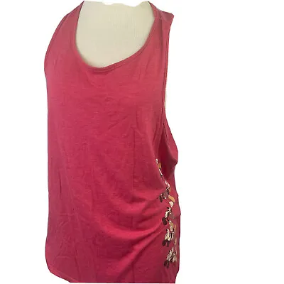 Disney Parks Authentic Red Mickey Mouse Tank Top Size 1X Womens • $12.92