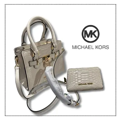 Michael Kors Hamilton XS Satchel Crossbody Bag+ Card Case Wallet Combo Variation • $249