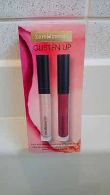 £40 • Buy BareMinerals Glisten Up Moxie Pumping Lipgloss Duo