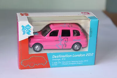 Corgi Classics 1:64 London Taxi - London Olympics 2012 - Dressage Ty66116 • £2.99