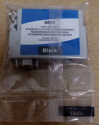 £12.99 • Buy Epson Stylus Ink Cartridge - Black (0801/R265) Cartridge Only