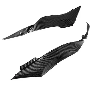 Front Side Gas Tank Driver Seat Fairing Carbon Fiber For 2009-2012 KAWASAKI ZX6R • $120.14