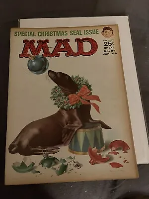 +++ MAD MAGAZINE #84 January￼ 1964  Very Good Condition; Shipping Included • $14.90