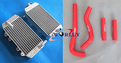 Aluminum Radiator & Hose For Honda CRF 150 R CRF150 CRF150R 2007 2008 2009 07-09 • $145