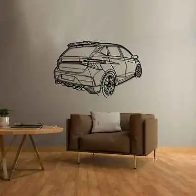 Wall Art Home Decor 3D Acrylic Metal Car Auto Poster USA Silhouette I20N Back • $89.99