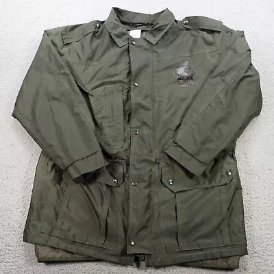 VINTAGE Carhartt Jacket Mens Extra Large Green Military Goretex Removeable Liner • $59.99
