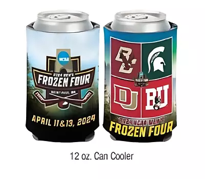 2024 Frozen Four Saint Paul 4 Team 12oz Double Sided Koozie Boston College • $9.95