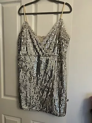 £0.99 • Buy Women’s Sequin Dress Size 20