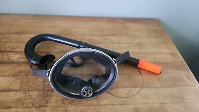 Vintage DACOR Diving Lens Mask Scuba With Snorkel Tempered Glass • $50