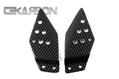 2007 - 2011 Kawasaki Z750 Carbon Fiber Heel Plates • $49.95