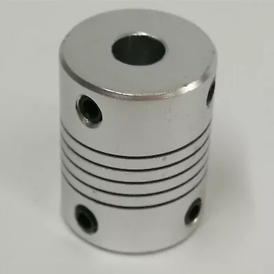 US 5/6/1/4 /8/10/12mm Flexible Shaft Ballscrew Coupler Coupling D18 20 25 L25 30 • $13.54