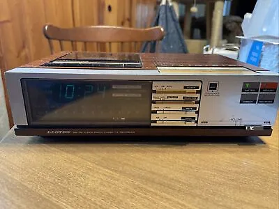 $13 • Buy Lloyd's Digital AM/FM/Clock Radio W/ Cassette Recorder J295 Series 108A READ DIS