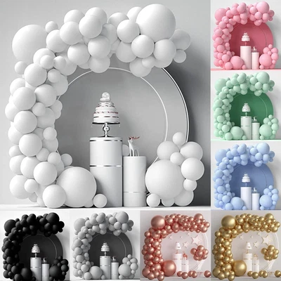 $24.19 • Buy Balloons + Balloon Garland Arch Kit Set Pure Birthday Wedding Party Decorations