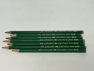 Faber-Castell 9000 Jumbo Graphite Pencils • $12.45