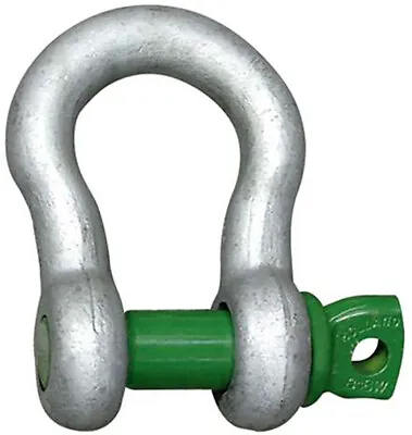 Green Pin Screw Shackle 0.5 - 12 Ton Galvanised Lifting Towing Recovery • £3.78