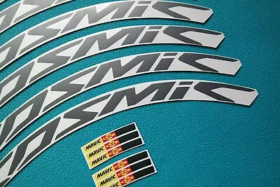 Cosmic Pro Carbon Sl 2015 Grey Replacement Decal Set For 2 Rims • $45