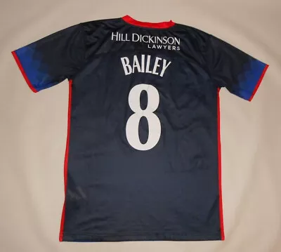 CRICKET SHIRT KUKRI LANCASHIRE - BAILEY #8 (M) Jersey Trikot Maillot Maglia • £14.39