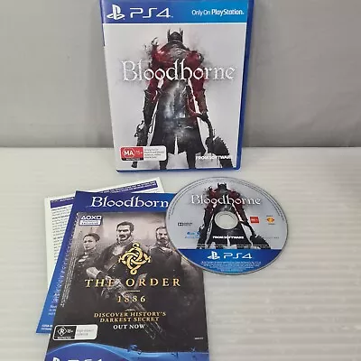 PS4 Playstation 4 Bloodborne Video Game AUS PAL  • $15
