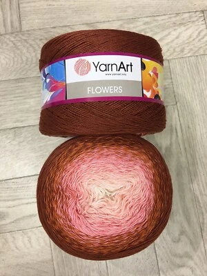 £5.01 • Buy Yarn Art Flowers - Knitting/Crochet Yarn Wool - 2 X 250g Cakes C. 288