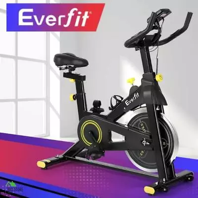 Everfit Magnetic Spin Bike Exercise Bike Cardio Gym Bluetooth APP Connectable • $228