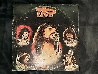 WAYLON LIVE VInyl  PROMO - LP- 1976 Waylon Jennings Live - RCA APL1-1108 N/M- • $0.99