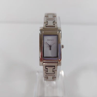 £26.95 • Buy DKNY Watch Ladies Working Silver Tone Bracelet Strap NY3207 Stainless Steel 