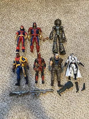 Marvel Legends X-force Lot Deadpool Cable Warlock BAF Bishop New Mutants Warpath • $135.99