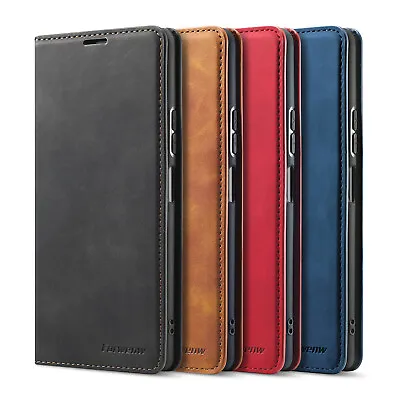 For Xiaomi Redmi Note 12 11 10 Pro 12T 11T Leather Flip Wallet Case Stand Cover • £8.38