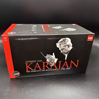 $389 • Buy Karajan Complete EMI Recordings Vol. 1 Orchestral [88 CD Box Set] NEAR MINT
