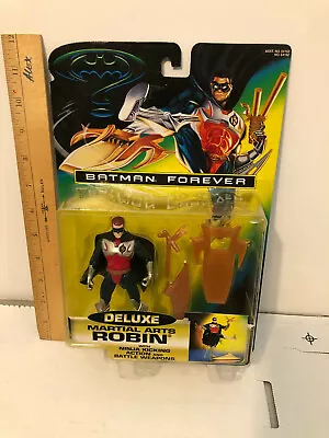 Deluxe Martial Arts Robin Batman Forever Action Figure  1996 Kenner Sealed • $11.95