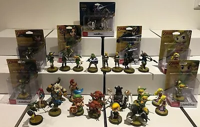 $45 • Buy Amiibo Zelda Breath Of The Wild Series Link Zelda Daruk Mipha Urbosa Aug 14th