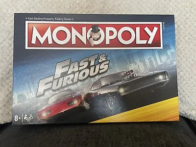 £21.99 • Buy Fast & Furious Monopoly Board Game Rare