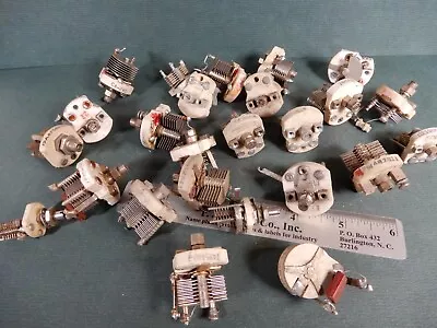 Small Shorter Air Variable Capacitor Lot NOS? And Used Qty 24 • $35