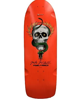 Powell-Peralta McGill Skull And Sword Skateboard Deck - Orange • $135