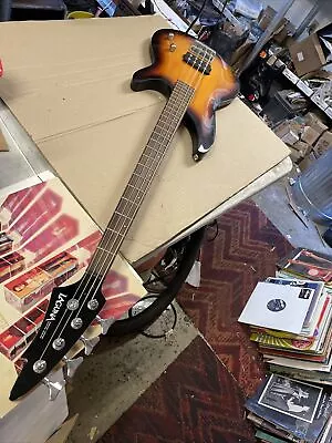 $149 • Buy Laguna Guitar Co. Custom Carved 4-string Laguna Electric Bass W/ Humbucker P/U