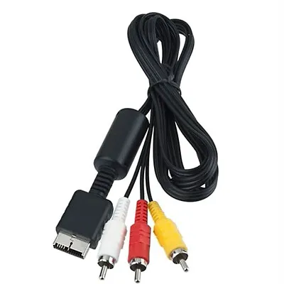 £3.80 • Buy HD Component AV Video Audio 5 RCA Cables Cord For Playstation NEW 2 PS2 3 M9S2