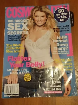 Cosmopolitan Magazine March 2009 Marisa MIller  Free Shipping  • $9.99