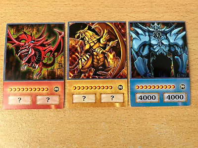 Yu-Gi-Oh Anime Style Cards - Egyptian Gods - Brand New • £5